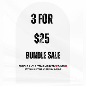 3 for $25 Bundle Sale | Closet Promotion